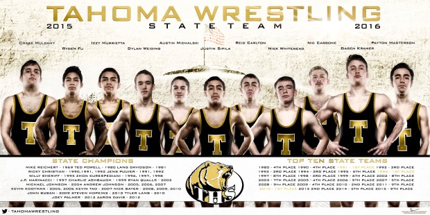 2016 Tahoma State Team Poster